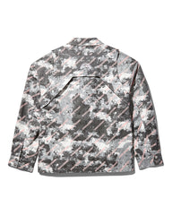 DOUBLE YOKE SNAP FRONT JACKET (GREY)