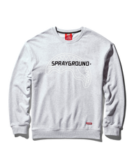 ACEPROD PULLOVER CREW NECK SWEATSHIRT (LT GREY)