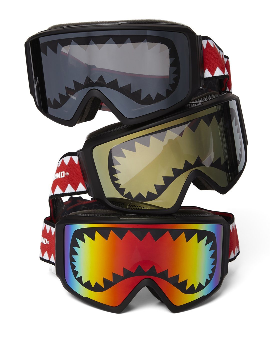 ACEPROD SHARK GOGGLES WITH 3 INTERCHANGEABLE LENS