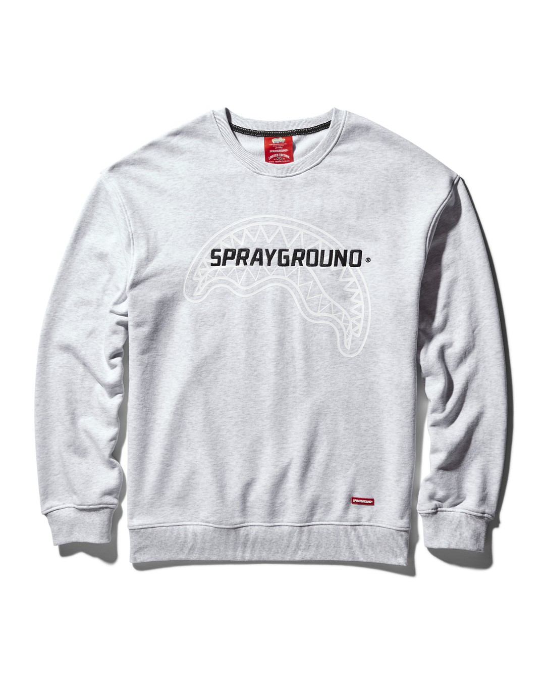 ACEPROD PULLOVER CREW NECK SWEATSHIRT (LT GREY)